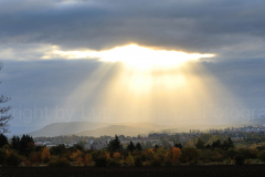 Morgenstimmung, aus Richtung Krahnberg fotografiert